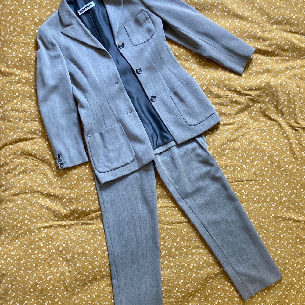 JIL SANDER Italian Wool Suit